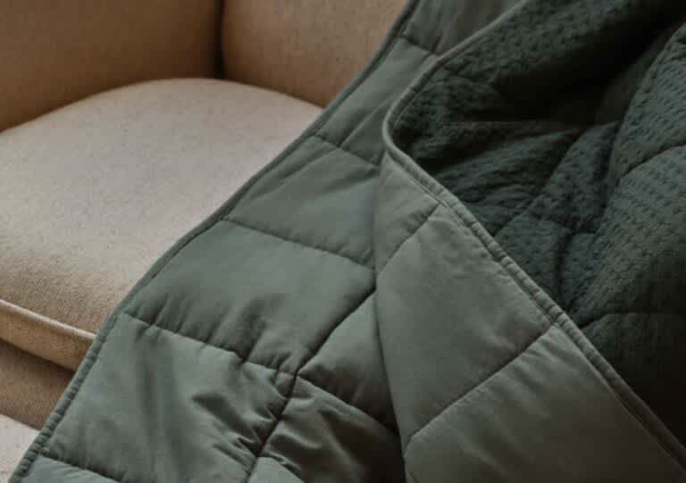 Best Weighted Blankets of 2025 - Best Weighted Throw - Brooklinen Weighted Throw Blanket