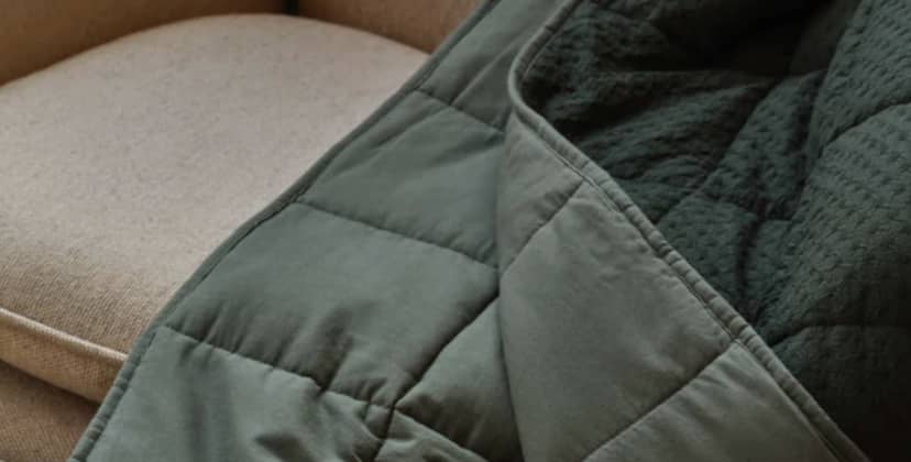 Best Weighted Blankets of 2025 - Best Weighted Throw - Brooklinen Weighted Throw Blanket