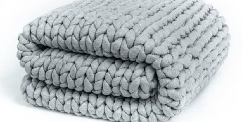 Best Weighted Blankets of 2025 - Best Value - Helix Knit Weighted Blanket