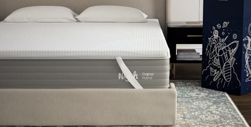 Best Cooling Mattress Toppers - Best for Side Sleepers - Nolah AirFoam Luxe Mattress Topper