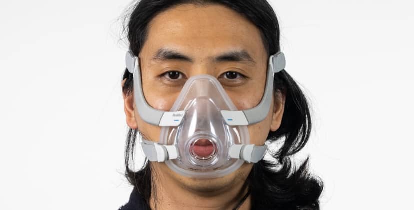 Best CPAP Masks of 2025: Expert Reviewed and Rated - Best Overall - ResMed AirFit F20 Full Face CPAP Mask