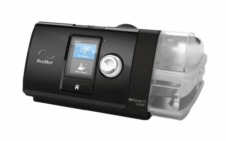 Best CPAP Machines of 2025 - Best for Experienced CPAP Users - ResMed AirSense 10 AutoSet Connected with HumidAir and ClimateLineAir