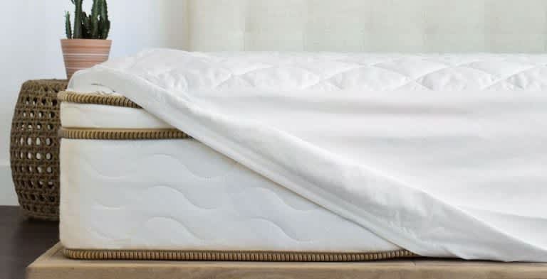 Best Cooling Mattress Pads - Best Luxury - Saatva Organic Mattress Pad