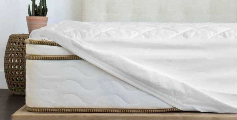 Best Cooling Mattress Pads - Best Luxury - Saatva Organic Mattress Pad