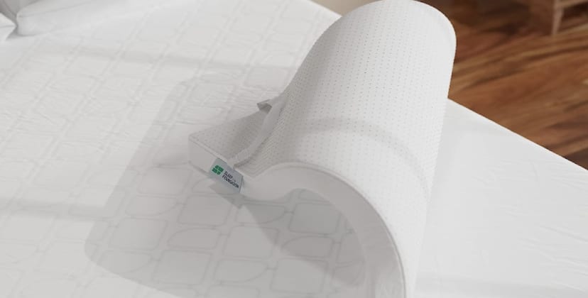 Best Cooling Mattress Toppers - Best Temperature Regulating - Sleep Is the Foundation Cooling Memory Foam Mattress Topper