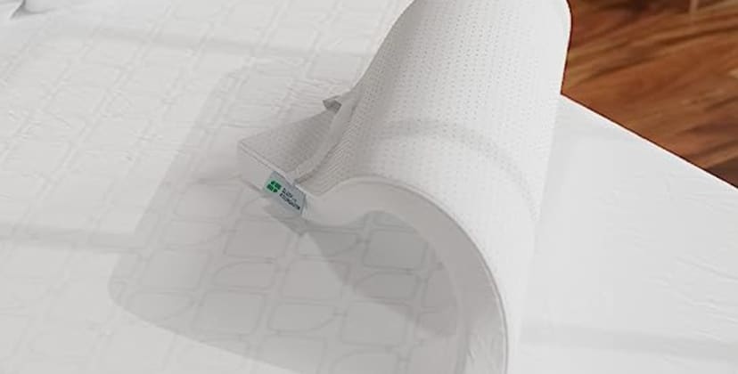 Best Mattress Toppers of 2025 - Best Memory Foam Mattress Topper - Sleep Is the Foundation Cooling Memory Foam Mattress Topper