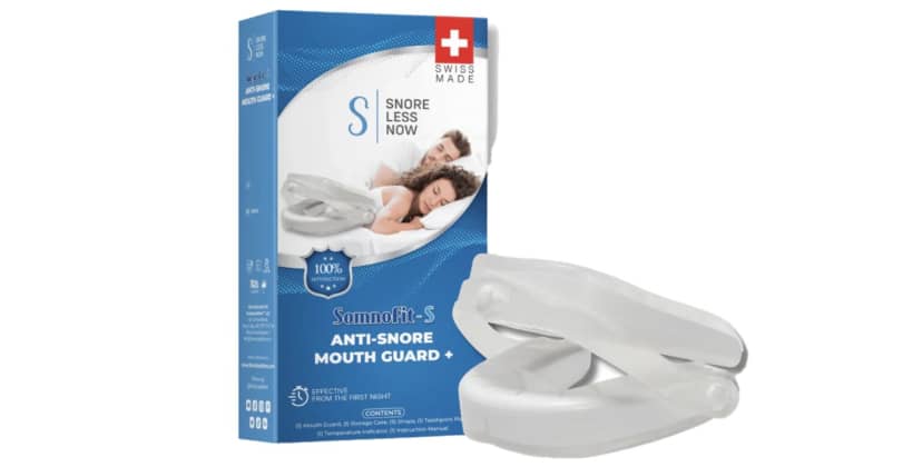 Best Anti-Snoring Mouthpieces and Mouthguards - Most Comfortable - Somnofit-S Anti-Snore Mouth Guard+