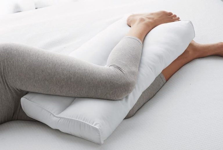 Best Pillows for Side Sleepers - Best for Back Pain - The Company Store Knee and Leg Posture Pillow